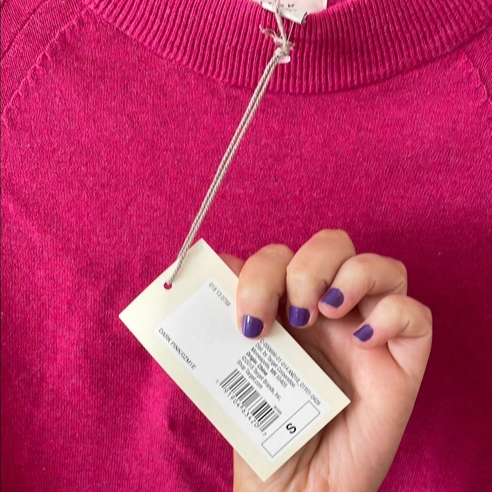 A new day Magenta Women's Sweater